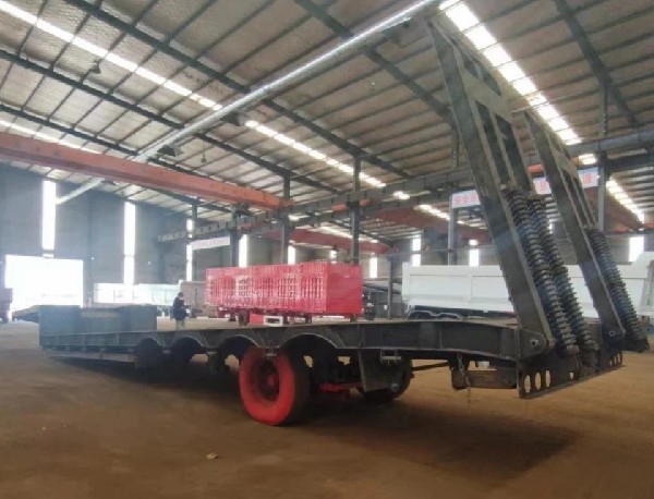 Equal Width Gooseneck Low Bed Trailer