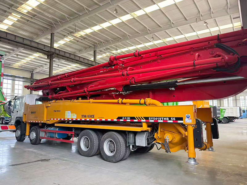 Howo 8×4 Concrete Pump Truck