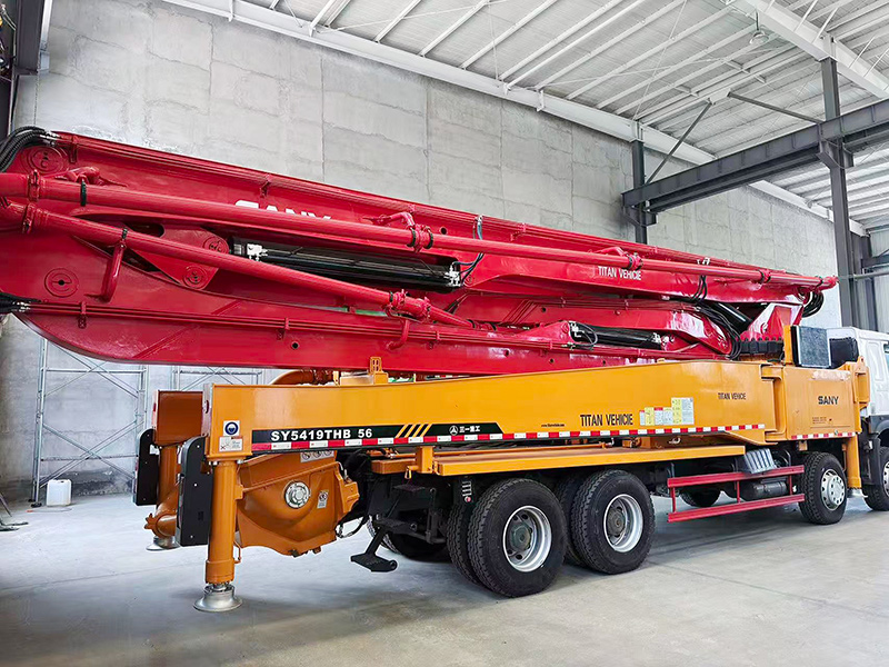 Howo 8×4 Concrete Pump Truck